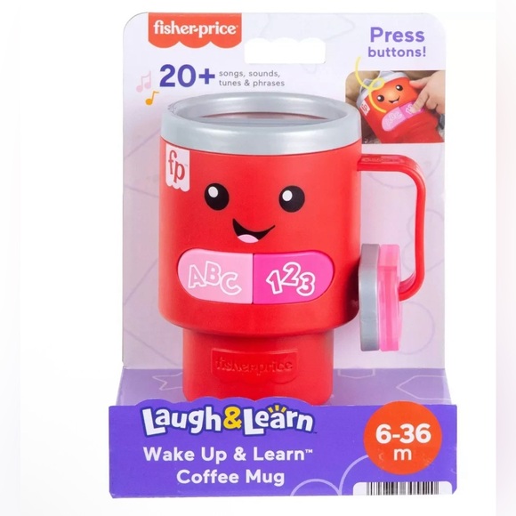 Fisher-Price Other - Fisher-Price Wake Up & Learn Coffee Mug Toy
